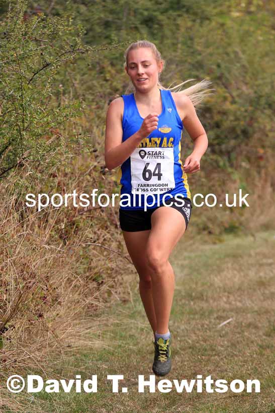 Senior Womens relay 2022 Farringdon Cross Country, Sunderland, Saturday, Sept. 3rd. Photo: David T. Hewitson/Sports for All Pics